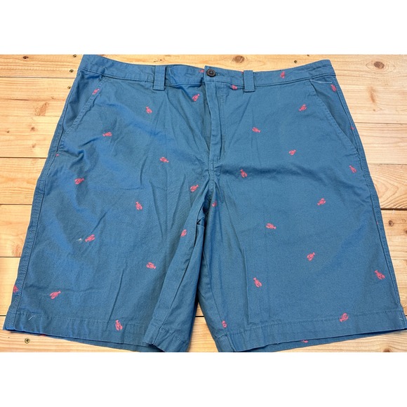 Magellan Outdoors Other - Magellan Outdoors Lobster Print Shorts Casual Everyday Blue Size‎ 38W